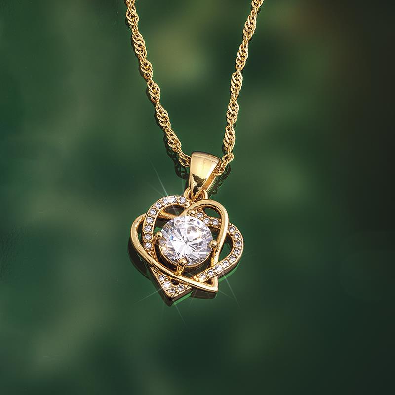 Two Hearts Necklace